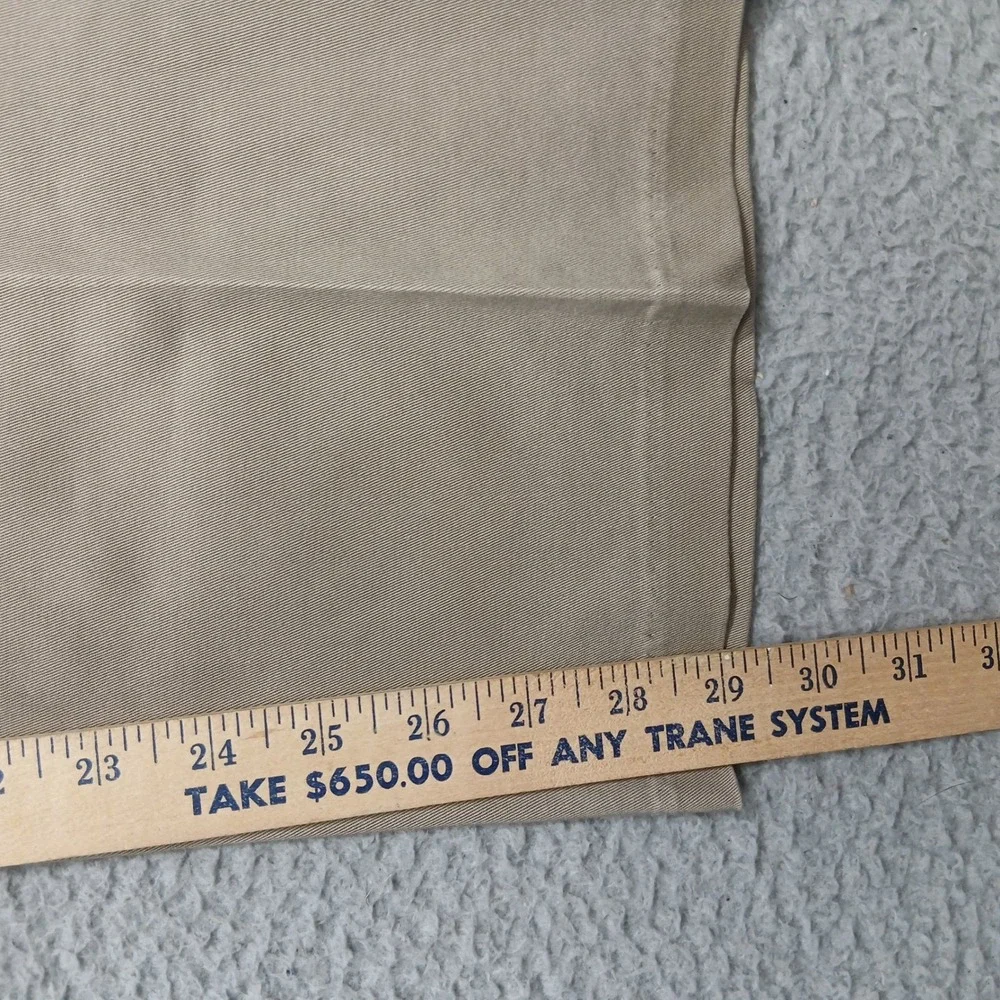 Haggar Chino Pants Mens 44x30‎ Khaki Tan Stretch Casual Dress